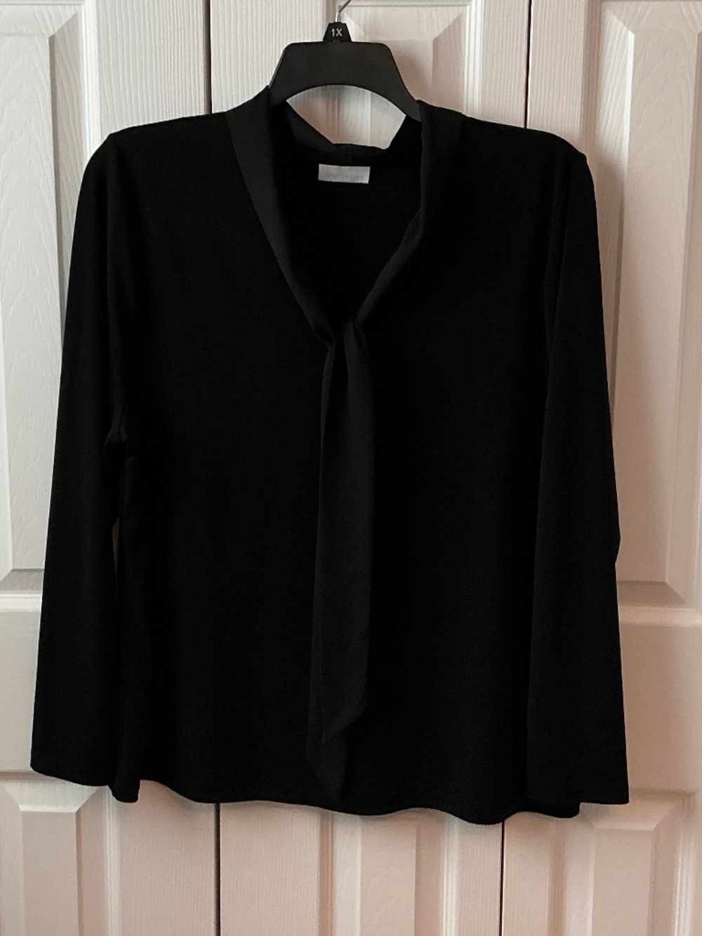 Charter Club Women’s Tie Front Jersey Blouse